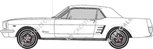 Ford Mustang Coupé, 1966–1967