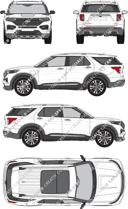 Ford Explorer, attuale (a partire da 2019) (Ford_685)