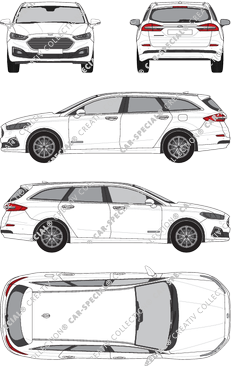 Ford Mondeo Turnier, 2019–2022 (Ford_687)