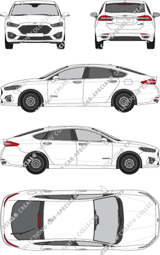 Ford Mondeo Kombilimousine, 2019–2022 (Ford_688)