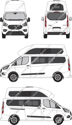Ford Transit Custom Nugget Camper, attuale (a partire da 2018) (Ford_691)