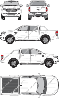 Ford Ranger, 2019–2022 (Ford_696)