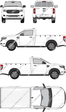 Ford Ranger, 2019–2022 (Ford_697)