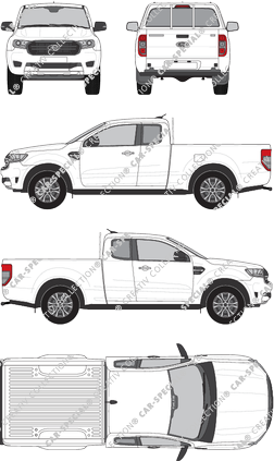 Ford Ranger, 2019–2022 (Ford_698)