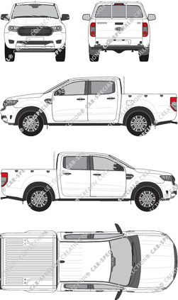 Ford Ranger, 2019–2022 (Ford_699)