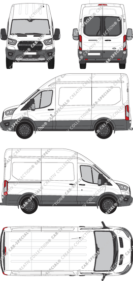 Ford Transit van/transporter, current (since 2020) (Ford_726)