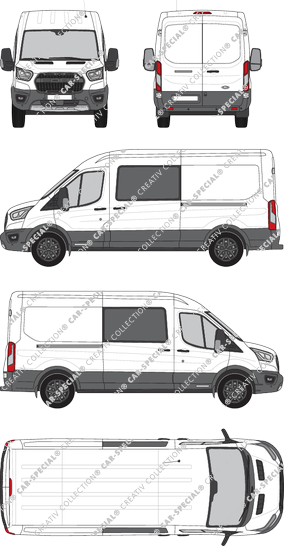 Ford Transit van/transporter, current (since 2020) (Ford_740)