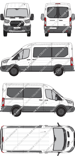 Ford Transit Kleinbus, attuale (a partire da 2020) (Ford_755)