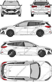 Ford Focus Turnier Kombi, aktuell (seit 2022) (Ford_837)