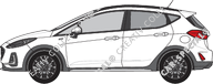 Ford Fiesta Hayon, actuel (depuis 2022)