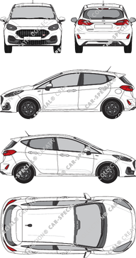 Ford Fiesta Kombilimousine, attuale (a partire da 2022) (Ford_840)