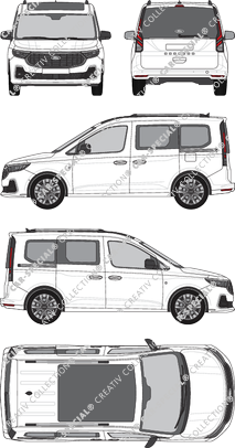 Ford Tourneo Connect furgone, attuale (a partire da 2022) (Ford_843)