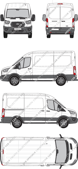 Ford E-Transit fourgon, actuel (depuis 2022) (Ford_848)