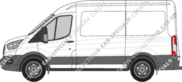 Ford E-Transit Kastenwagen, aktuell (seit 2022)