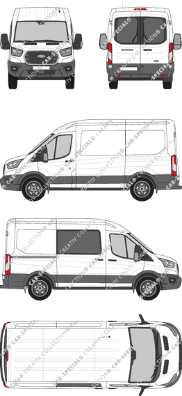 Ford E-Transit van/transporter, current (since 2022) (Ford_854)