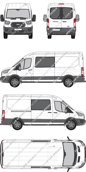 Ford E-Transit, actueel (sinds 2022) (Ford_874)