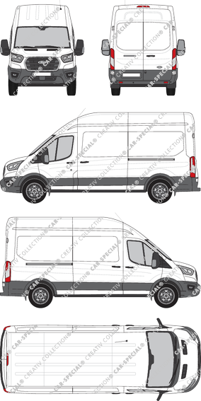 Ford E-Transit fourgon, actuel (depuis 2022) (Ford_877)