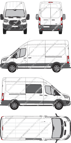 Ford E-Transit van/transporter, current (since 2022) (Ford_881)