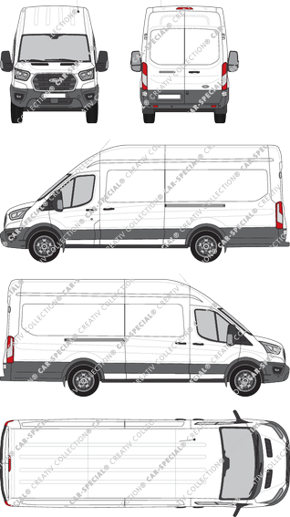 Ford E-Transit furgone, attuale (a partire da 2022) (Ford_889)