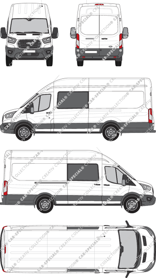 Ford E-Transit Kastenwagen, aktuell (seit 2022) (Ford_894)