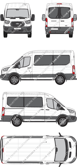 Ford E-Transit Kleinbus, aktuell (seit 2022) (Ford_898)