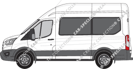 Ford E-Transit minibus, current (since 2022)