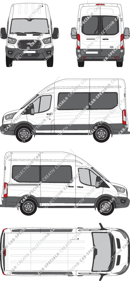 Ford E-Transit camionnette, actuel (depuis 2022) (Ford_900)