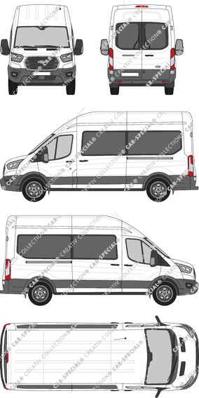 Ford E-Transit Kleinbus, attuale (a partire da 2022) (Ford_905)