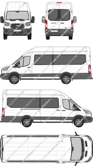 Ford E-Transit Kleinbus, attuale (a partire da 2022) (Ford_906)