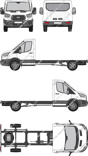 Ford E-Transit, Chassis for superstructures, L3, single cab (2022)
