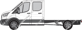 Ford E-Transit Chassis for superstructures, current (since 2022)