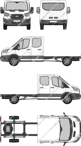 Ford E-Transit Châssis pour superstructures, actuel (depuis 2022) (Ford_910)