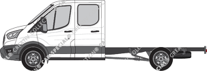 Ford E-Transit Chassis for superstructures, current (since 2022)