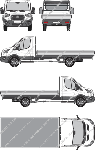 Ford E-Transit platform, current (since 2022) (Ford_913)