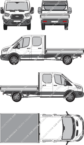 Ford E-Transit catre, actual (desde 2022) (Ford_914)