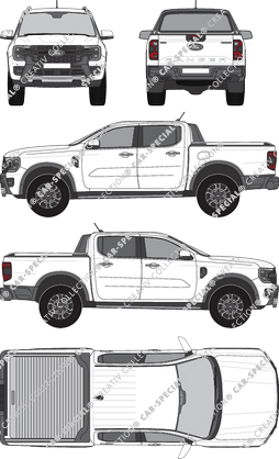 Ford Ranger Pick-up, attuale (a partire da 2023) (Ford_917)