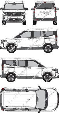 Ford Tourneo Courier fourgon, actuel (depuis 2023) (Ford_928)