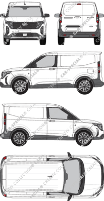 Ford Transit Courier, furgone, Rear Wing Doors (2023)