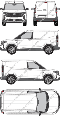 Ford Transit Courier, Kastenwagen, Rear Wing Doors (2023)