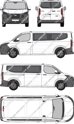 Ford Transit Custom minibus, current (since 2023) (Ford_956)