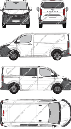 Ford Transit Custom van/transporter, current (since 2023) (Ford_966)