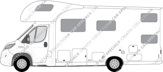 Frankia A 680 ED Camper, a partire da 2015