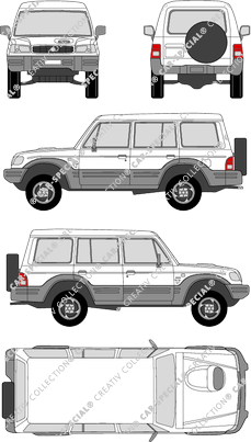 Galloper Exceed, Kombi, 5 Doors (1991)