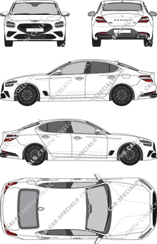 Genesis G70, actual (desde 2021) (Gene_002)
