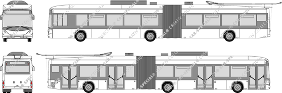 Hess Gelenktrolleybus Gelenkbus, ab 2007 (Hess_001)