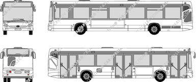 Heuliez GX 327, bus, 3 Doors (2007)