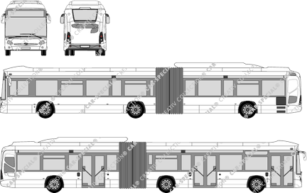 Heuliez GX 437 Hybrid, Hybrid, harmonicabus, 3 Doors (2014)