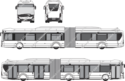 Heuliez GX 447 ELEC, Bus, 4 Doors (2020)