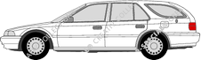 Honda Accord Aerodeck Station wagon, from 1994