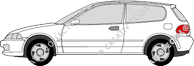 Honda Civic, 1991–1995